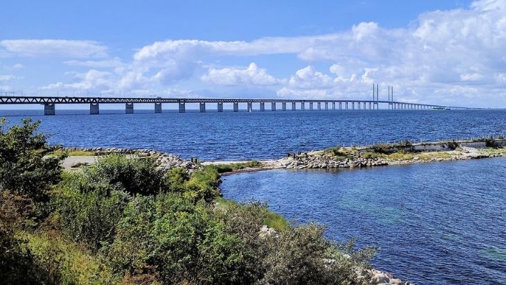 Ikonický Öresundský most ze seriálu Most