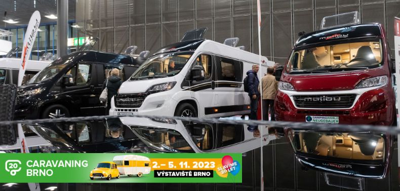 Veletrh Caravaning Brno 2023. Na jaké novinky se můžete těšit?