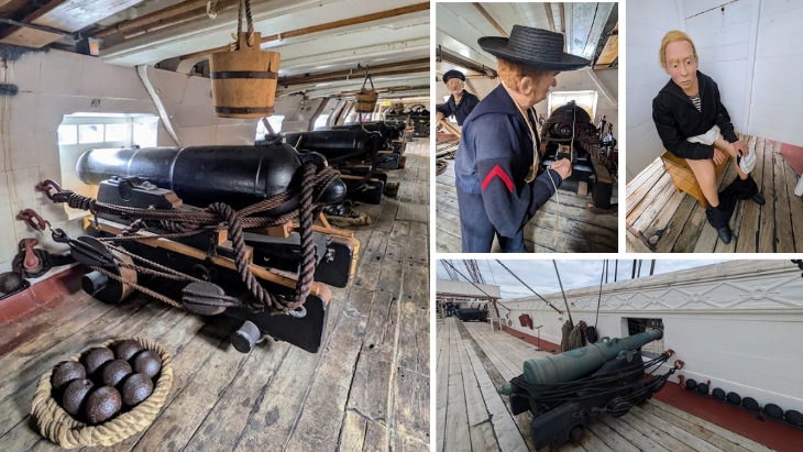 Fregatta Jylland (muzeum na lodi)