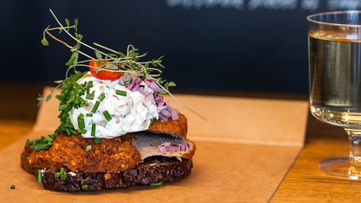 dánský obložený chléb